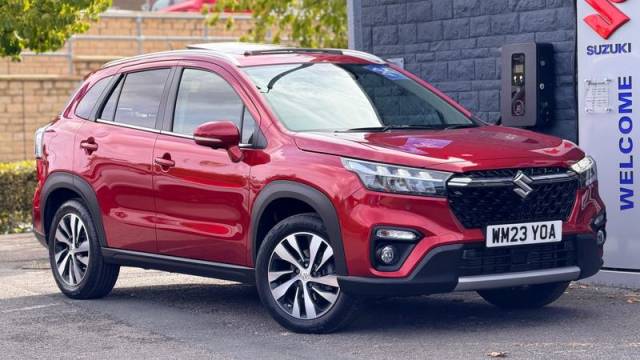 Suzuki S-Cross 1.4 Boosterjet MHEV Ultra SUV 5dr Petrol Hybrid Manual ALLGRIP Euro 6 (s/s) (129 ps) SUV Hybrid Red