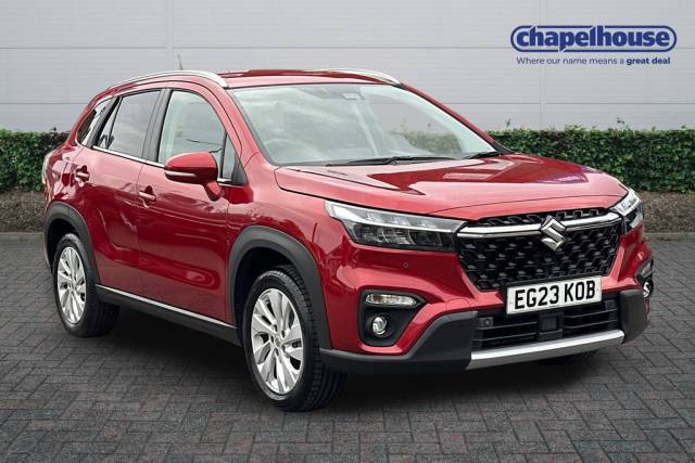 Suzuki S-Cross 1.5 Hybrid Motion 5dr AGS SUV Hybrid Red