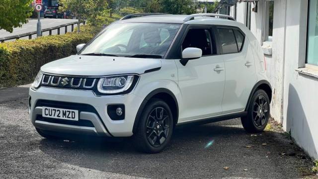 Suzuki Ignis 1.2 Dualjet MHEV SZ-T Hatchback 5dr Petrol Hybrid Manual Euro 6 (s/s) (83 ps) Hatchback Hybrid White