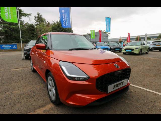 Suzuki Swift 1.2 Mild Hybrid Motion 5dr Hatchback Hybrid Orange