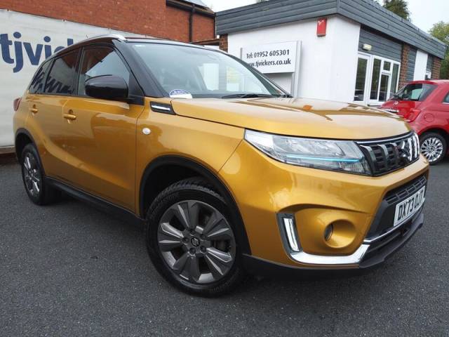 Suzuki Vitara 1.4 Boosterjet MHEV SZ-T Euro 6 (s/s) 5dr SUV Hybrid Solar Yellow
