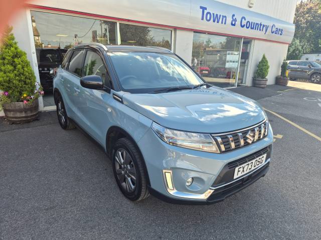 Suzuki Vitara 1.5 SZ-T SUV 5dr Petrol Hybrid AGS Auto Euro 6 (s/s) (115 ps) Sports Utility Vehicle Hybrid Blue