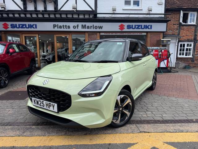 Suzuki Swift 1.2 MHEV Ultra Euro 6 (s/s) 5dr Hatchback Hybrid Cool Yellow and mineral Grey