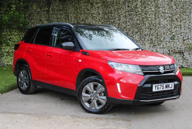 Suzuki Vitara 1.4 Boosterjet Mild Hybrid Motion 5dr Hatchback Petrol RED