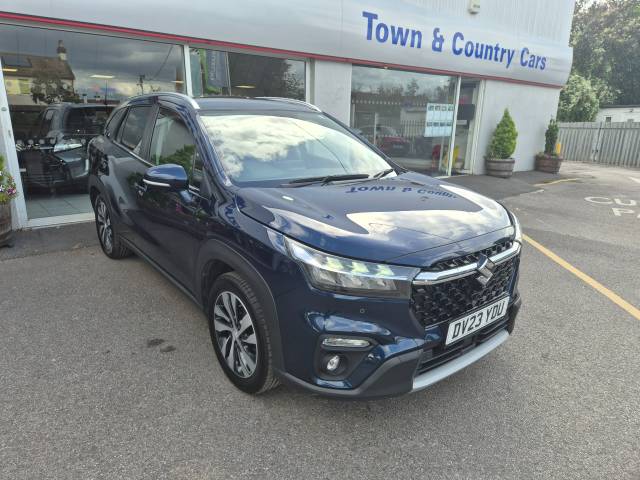 Suzuki S-Cross 1.5h Ultra SUV 5dr Petrol Hybrid AGS Auto ALLGRIP Euro 6 (s/s) (115 ps) Sports Utility Vehicle Hybrid Blue