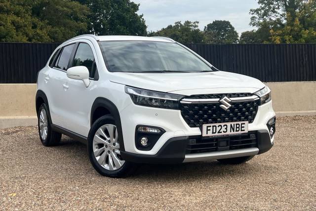 Suzuki S-Cross 1.5 Hybrid Motion 5dr AGS Hatchback Petrol/Electric Hybrid WHITE