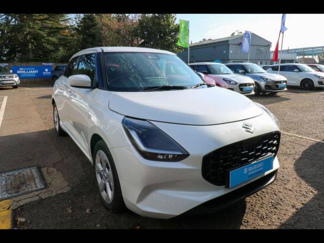 Suzuki Swift 5dr Hat 1.2 Mild Hybrid Motion Hatchback Hybrid Pure White Pearl