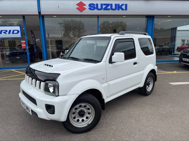 Suzuki Jimny 1.3 VVT SZ3 SUV 3dr Petrol Manual 4WD Euro 6 (85 ps) SUV Petrol White