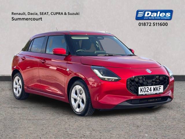 Suzuki Swift 1.2 Mild Hybrid Motion 5dr CVT Hatchback Petrol RED