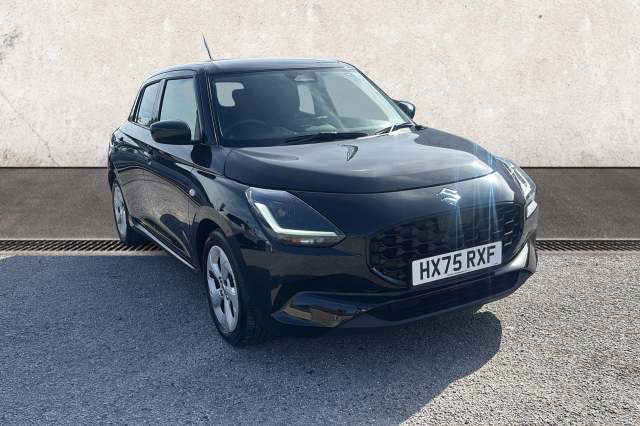 Suzuki Swift 1.2 MHEV Motion Hatchback 5dr Petrol Hybrid Manual Euro 6 (s/s) (82 ps) Hatchback Petrol Hybrid Black