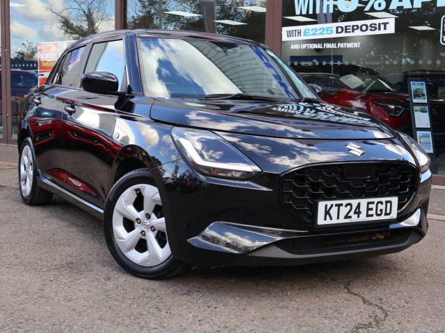 Suzuki Swift 1.2 Mild Hybrid Motion 5dr CVT Hatchback Petrol BLACK