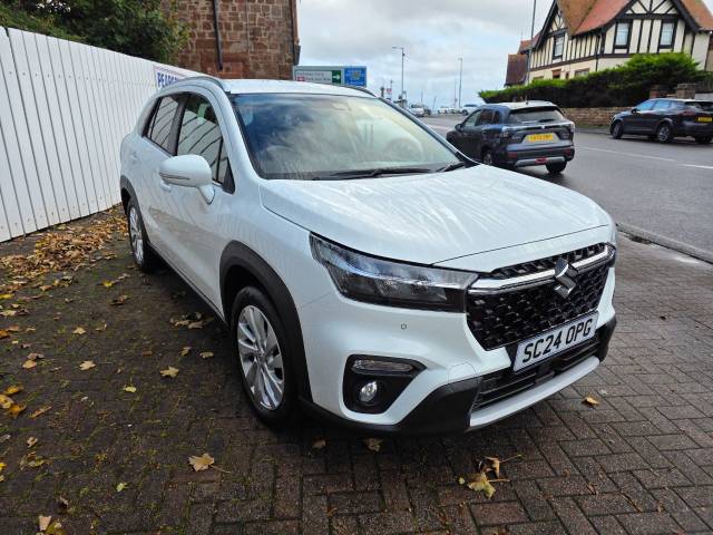 Suzuki S-Cross 1.4 Boosterjet 48V Hybrid Motion 5dr Hatchback Petrol White