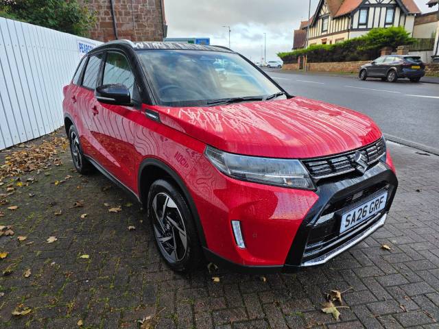 Suzuki Vitara 1.4 Boosterjet MHEV 109 Ultra ALLGRIP 5dr Auto Hatchback Petrol Red