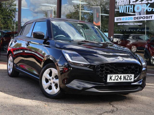 Suzuki Swift 1.2 Mild Hybrid Motion 5dr CVT Hatchback Petrol BLACK