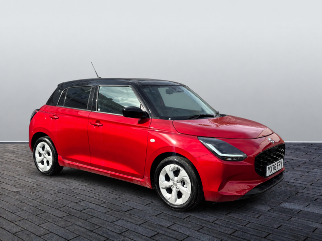 Suzuki Swift 1.2 MHEV Motion Euro 6 (s/s) 5dr Hybrid Red