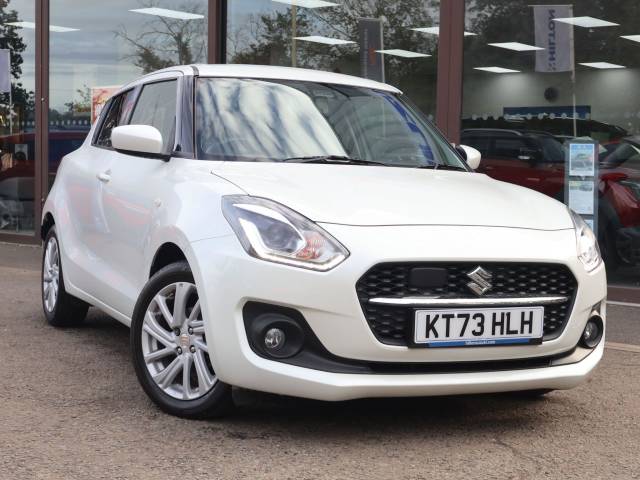 Suzuki Swift 1.2 Dualjet 83 12V Hybrid SZ-T 5dr Auto Hatchback Petrol WHITE