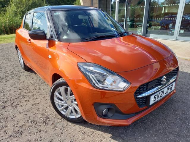 Suzuki Swift 1.2 Dualjet 83 12V Hybrid SZ-T 5dr Auto 5 Door Hatchback Hybrid ORANGE