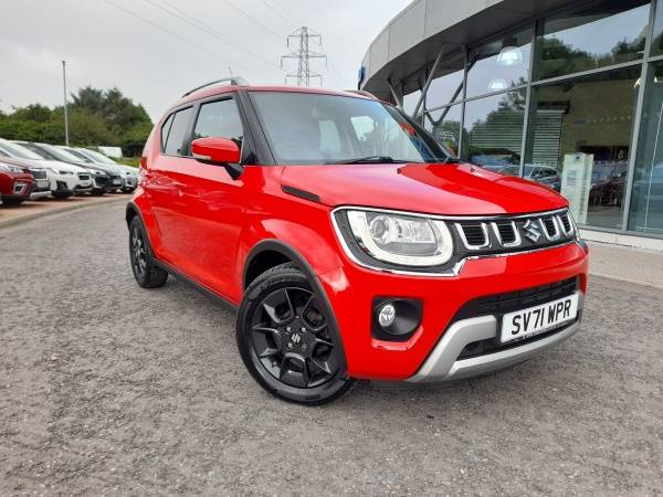 Suzuki Ignis 1.2 Dualjet 12V Hybrid SZ5 5dr 5 Door Hatchback Hybrid RED