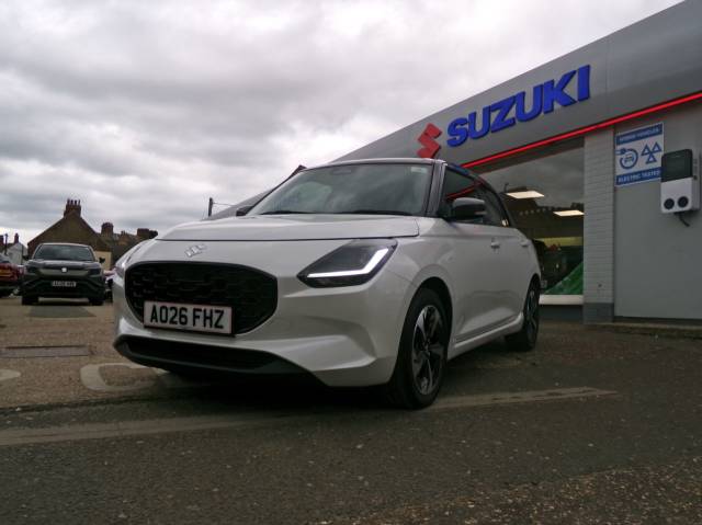 Suzuki Swift 1.2 Mild Hybrid Ultra 5dr Hatchback Petrol White/grey