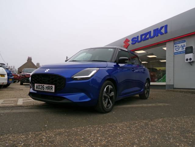 Suzuki Swift 1.2 Mild Hybrid Ultra 5dr Hatchback Petrol Blue/black Two Tone