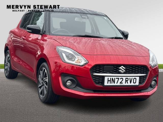Suzuki Swift 1.2 Sz5 Dualjet Mhev Cvt Hatchback Hybrid Red