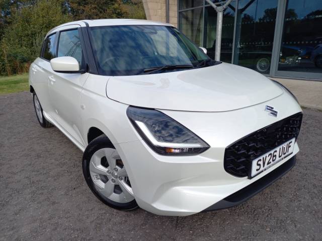 Suzuki Swift 1.2 Mild Hybrid Motion 5dr 5 Door Hatchback Hybrid WHITE