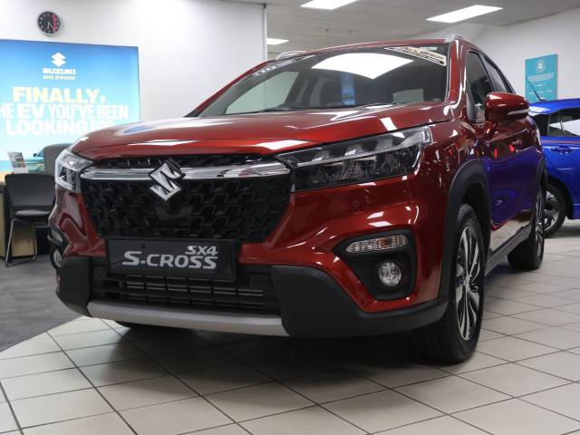 Suzuki S-Cross 1.4 Boosterjet 48V Hybrid Ultra ALLGRIP 5dr Hatchback Petrol RED