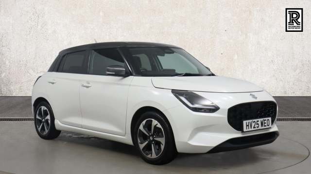 Suzuki Swift 1.2 MHEV Ultra Hatchback 5dr Petrol Hybrid CVT Euro 6 (s/s) (82 ps) Hatchback Petrol Hybrid White