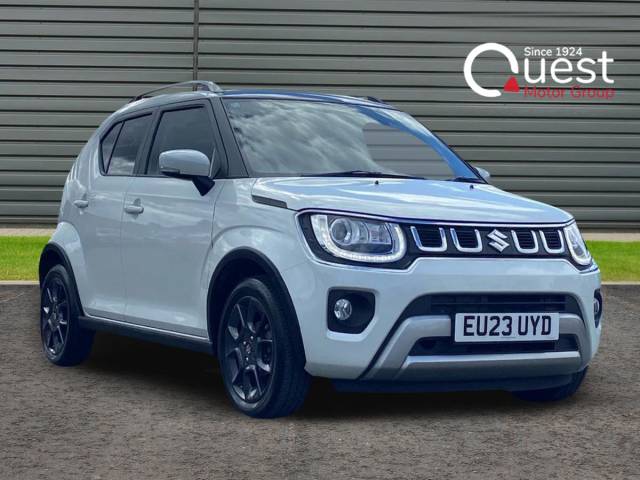 Suzuki Ignis 1.2 Dualjet Mhev Sz5 Hatchback 5dr Petrol Hybrid CVT Euro 6 (s/s) (83 Ps) Hatchback Petrol White