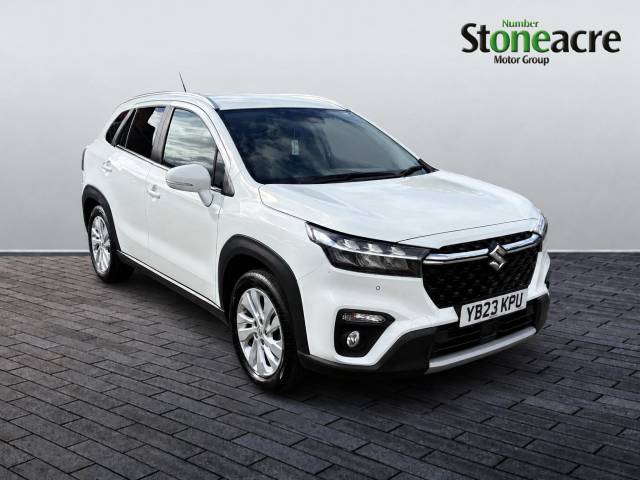 Suzuki S-Cross 1.4 Boosterjet 48V Hybrid Motion 5dr Hatchback Hybrid White