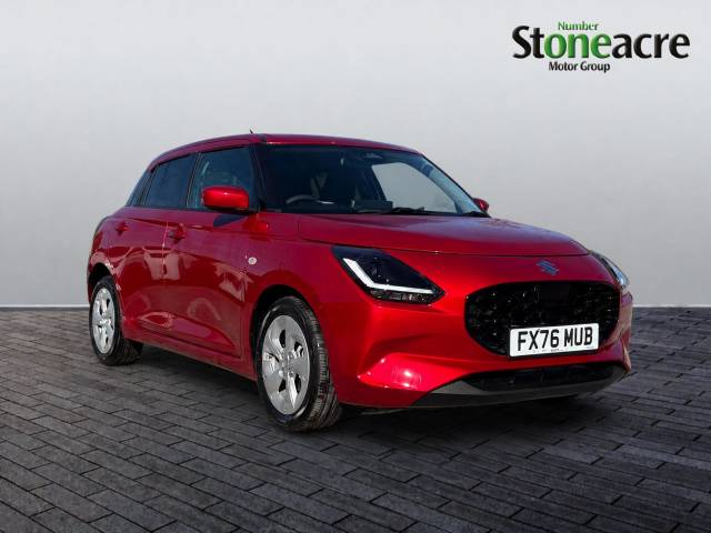 Suzuki Swift 1.2 MHEV Motion Euro 6 (s/s) 5dr Hybrid Red