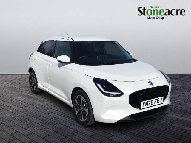 Suzuki Swift 1.2 MHEV Ultra Euro 6 (s/s) 5dr Hatchback Hybrid White