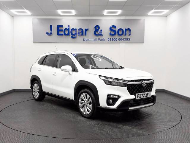 Suzuki S-Cross 1.4 Boosterjet 48V Hybrid Motion 5dr Hatchback Petrol White