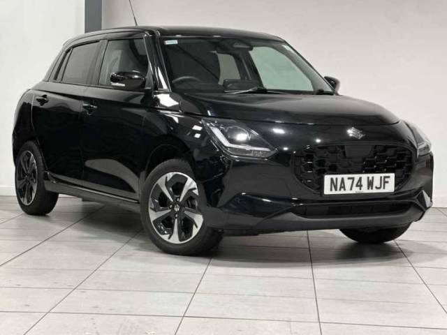 Suzuki Swift 1.2 MHEV Ultra Hatchback 5dr Petrol Hybrid Manual ALLGRIP Euro 6 (s/s) (82 ps) Hatchback Hybrid Super Black Pearl Metallic