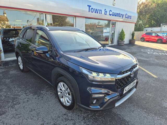 Suzuki S-Cross 1.5h Motion SUV 5dr Petrol Hybrid AGS Auto Euro 6 (s/s) (115 ps) Sports Utility Vehicle Hybrid Blue