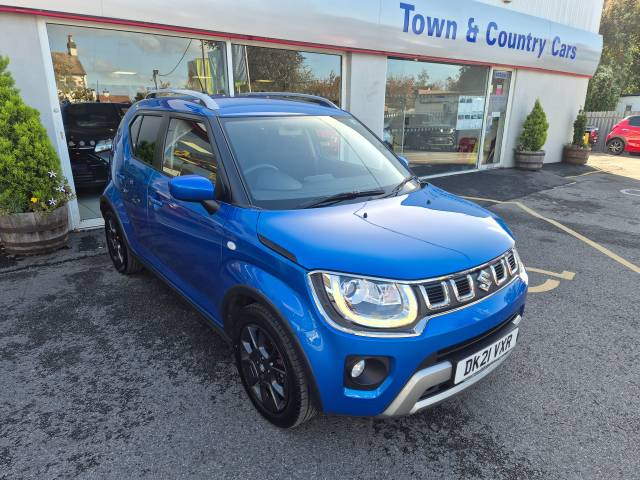 Suzuki Ignis 1.2 Dualjet MHEV SZ-T Hatchback 5dr Petrol Hybrid CVT Euro 6 (s/s) (83 ps) Hatchback Hybrid Blue