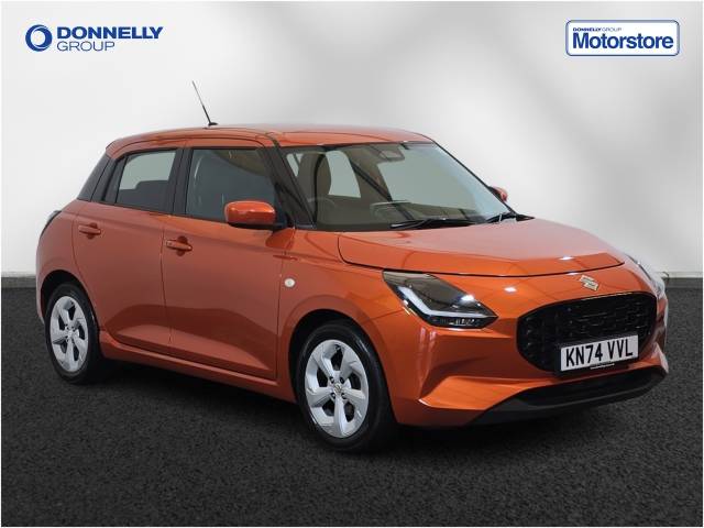 Suzuki Swift 1.2 Mild Hybrid Motion 5dr CVT Hatchback Petrol Orange