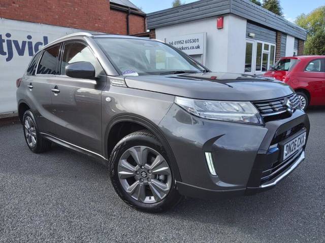 Suzuki Vitara 1.4 Boosterjet MHEV Motion Euro 6 (s/s) 5dr SUV Hybrid Titan Grey