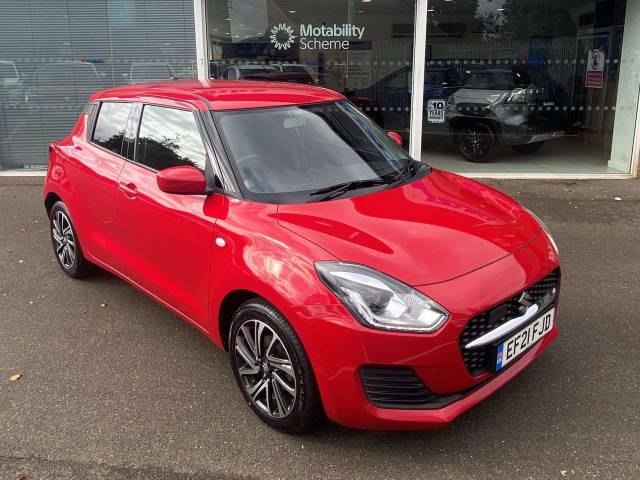 Suzuki Swift 1.2 Dualjet 83 12V Hybrid SZ-L 5dr Hatchback Hybrid Red