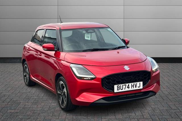 Suzuki Swift 1.2 MHEV Ultra Hatchback 5dr Petrol Hybrid CVT Euro 6 (s/s) (82 ps) Hatchback Petrol Red