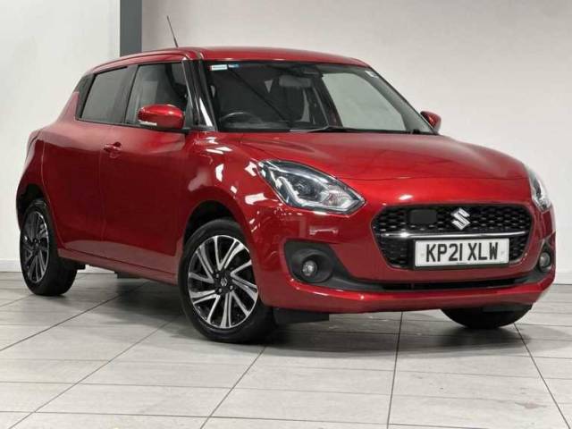 Suzuki Swift 1.2 Dualjet MHEV SZ5 Hatchback 5dr Petrol Hybrid Manual ALLGRIP Euro 6 (s/s) (83 ps) Hatchback Hybrid Burning Red Metallic