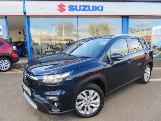 Suzuki S-Cross 1.4 Boosterjet MHEV Motion SUV 5dr Petrol Hybrid Manual Euro 6 (s/s) (129 ps) SUV Hybrid Blue