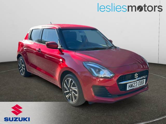Suzuki Swift 1.2 Dualjet 83 12V Hybrid SZ-L 5dr Hatchback Petrol Burning Red Pearl Metallic