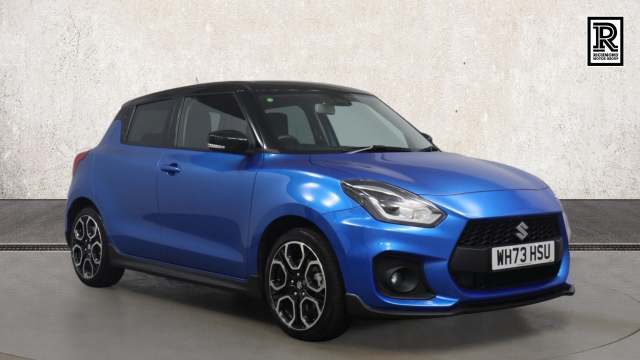 Suzuki Swift 1.4 Boosterjet MHEV Sport Hatchback 5dr Petrol Hybrid Manual Euro 6 (s/s) (129 ps) Hatchback Petrol Hybrid Blue