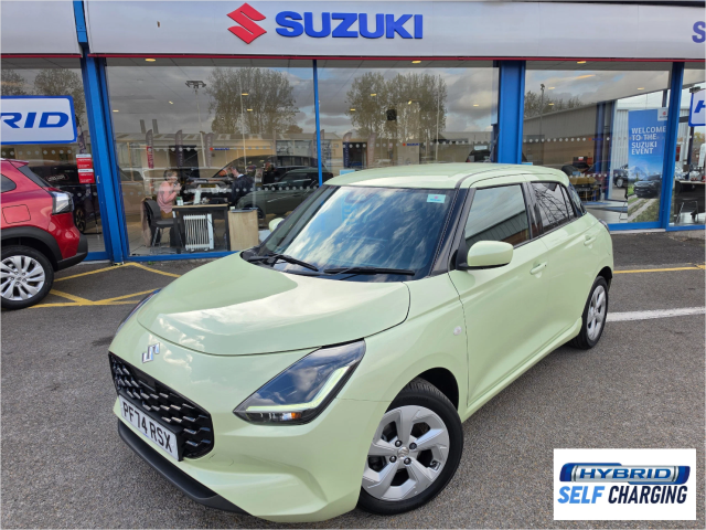 Suzuki Swift 1.2 MHEV Motion Hatchback 5dr Petrol Hybrid Manual Euro 6 (s/s) (82 ps) Hatchback Hybrid Yellow
