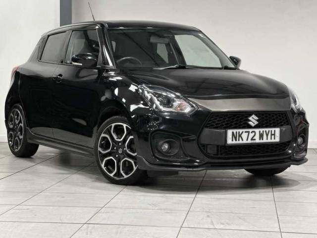 Suzuki Swift 1.4 Boosterjet MHEV Sport Hatchback 5dr Petrol Hybrid Manual Euro 6 (s/s) (129 ps) Hatchback Hybrid Pearl Black Metallic