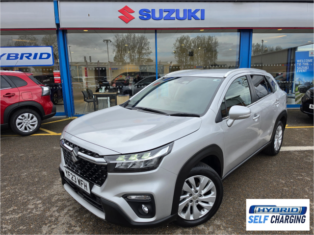 Suzuki S-Cross 1.4 Boosterjet MHEV Motion SUV 5dr Petrol Hybrid Manual Euro 6 (s/s) (129 ps) SUV Hybrid Silver