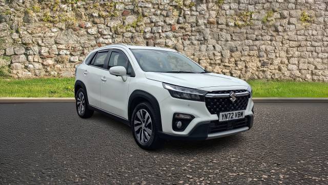Suzuki S-Cross 1.4 Boosterjet MHEV Ultra SUV 5dr Petrol Hybrid Manual ALLGRIP Euro 6 (s/s) (129 ps) SUV Hybrid White