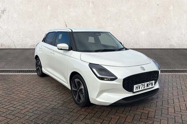 Suzuki Swift 1.2 MHEV Ultra Hatchback 5dr Petrol Hybrid CVT Euro 6 (s/s) (82 ps) Hatchback Petrol Hybrid White