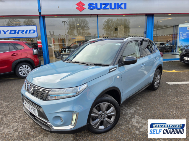 Suzuki Vitara 1.4 Boosterjet MHEV SZ-T SUV 5dr Petrol Hybrid Manual Euro 6 (s/s) (129 ps) SUV Hybrid Blue
